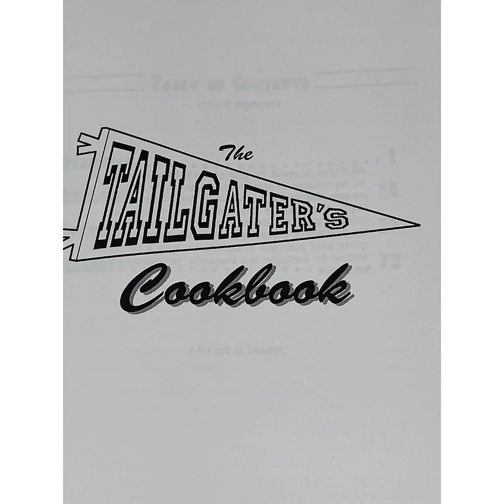 Rare Tailgater's Cookbook Observer Daily & Sunday 2002 Cook Food Great‎ 📸SEE📸